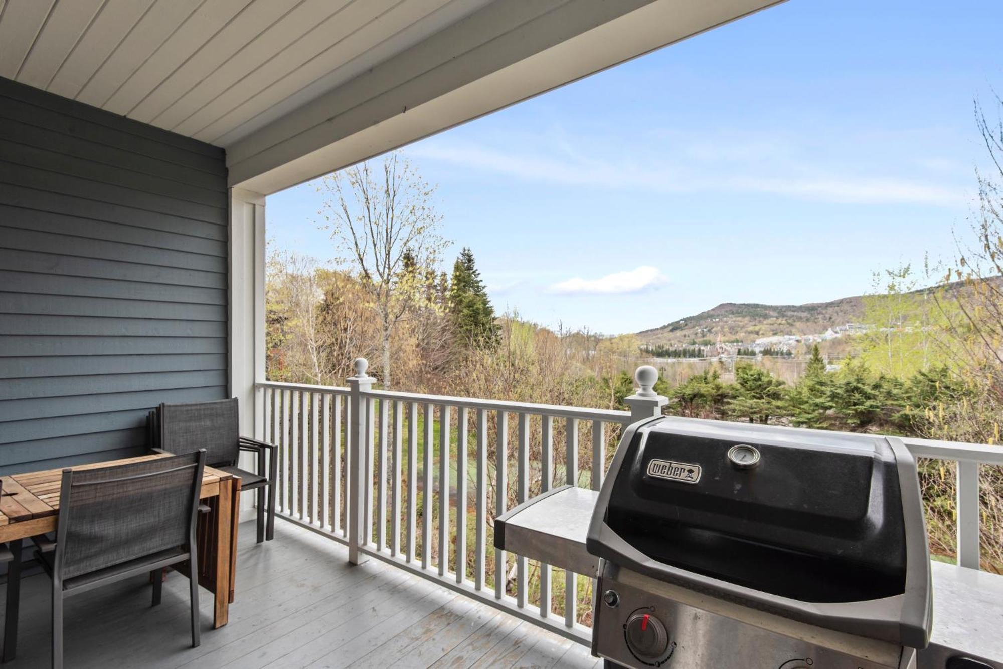 モントランブランTremblant Prestige - Manoir 120-6アパートメント エクステリア 写真