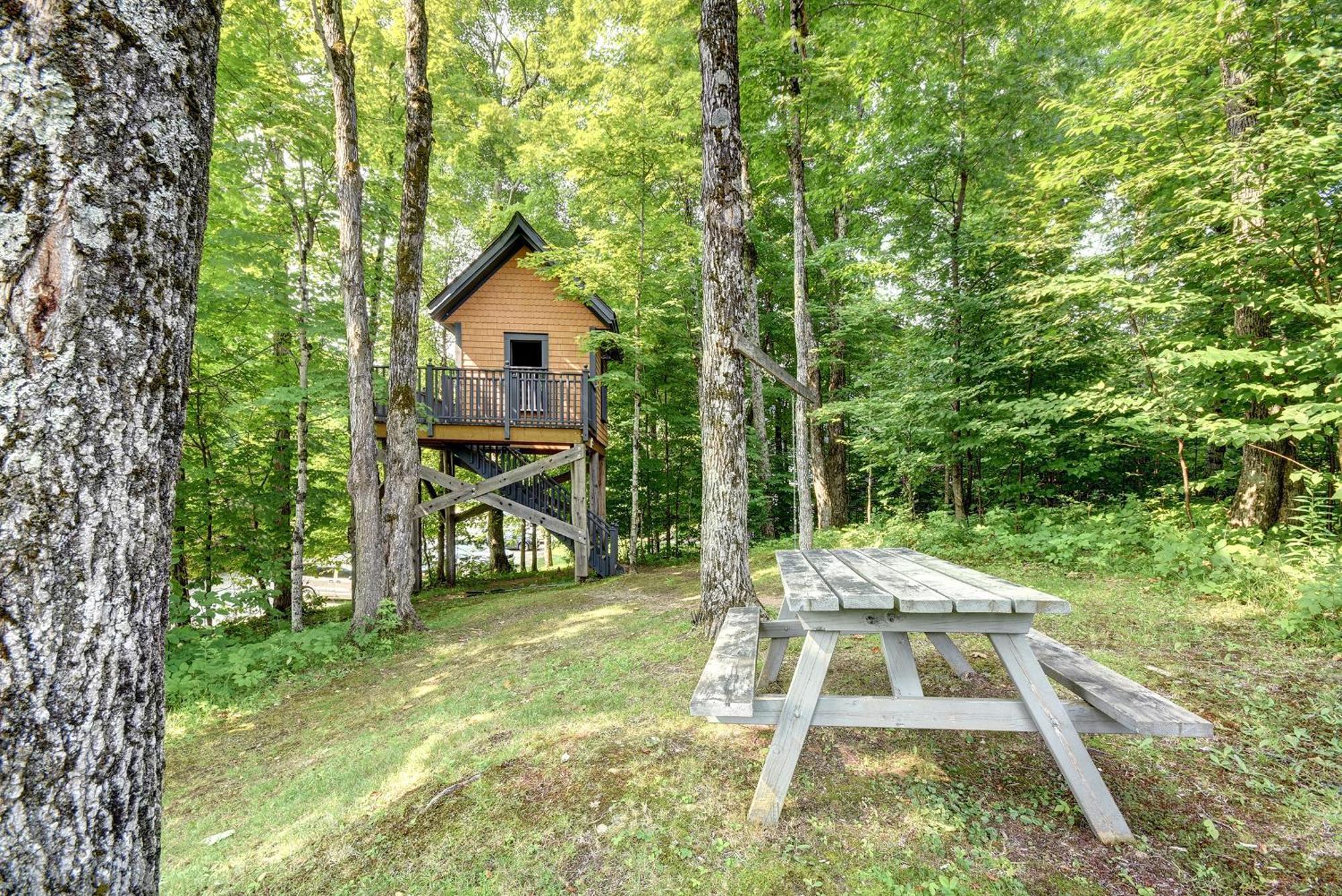 モントランブランTremblant Prestige - Manoir 120-6アパートメント エクステリア 写真