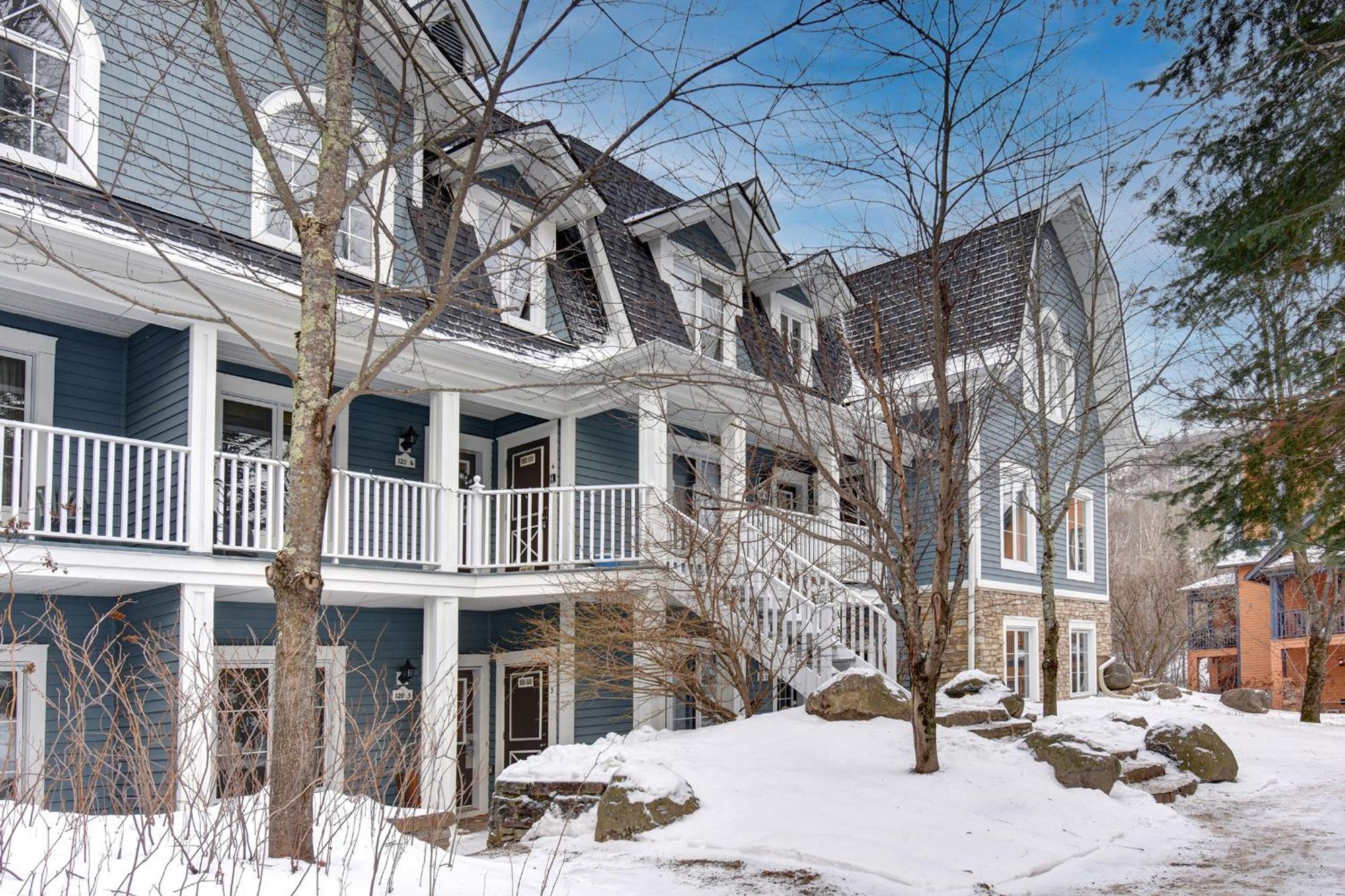 モントランブランTremblant Prestige - Manoir 120-6アパートメント エクステリア 写真