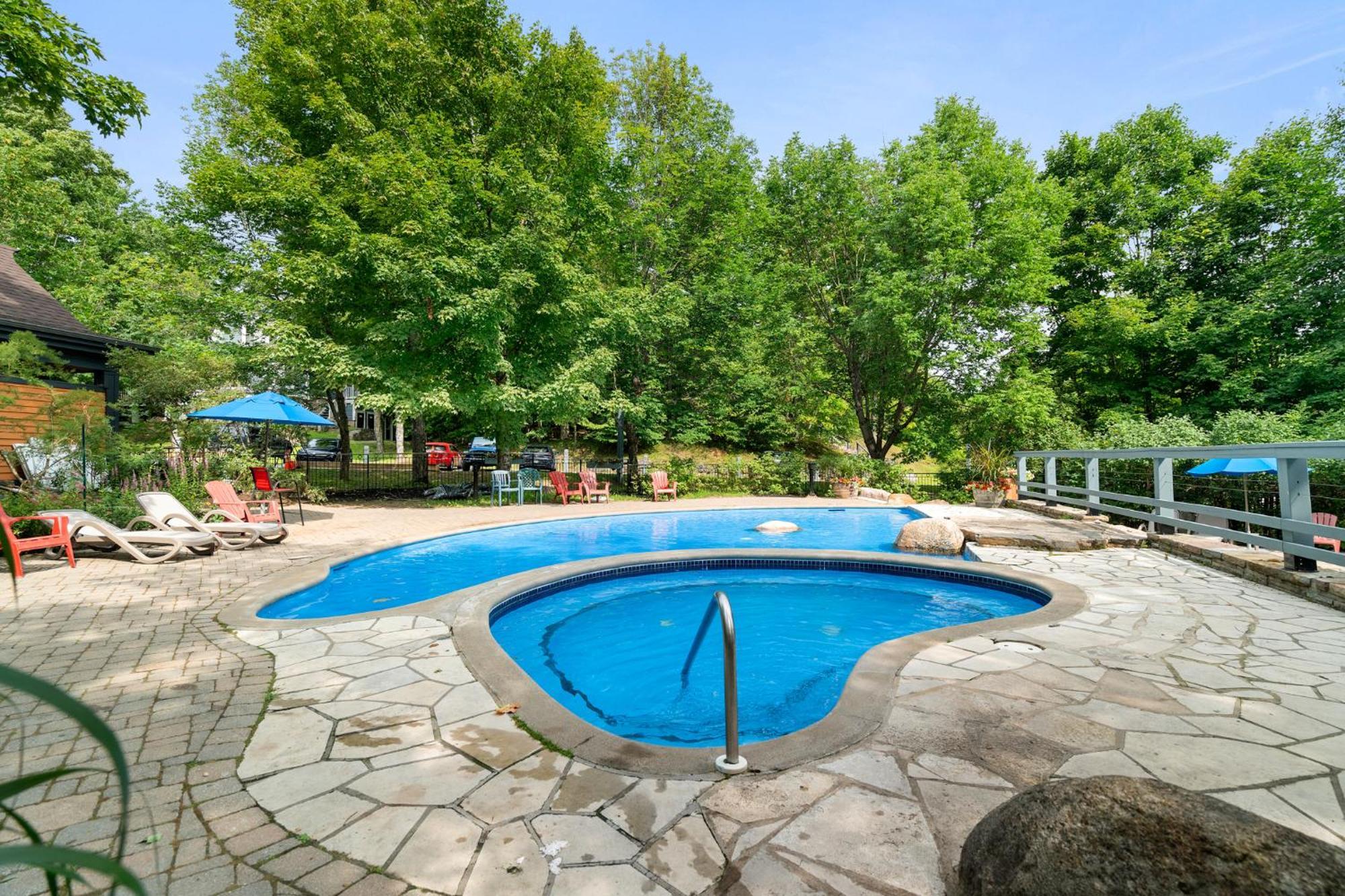 モントランブランTremblant Prestige - Manoir 120-6アパートメント エクステリア 写真